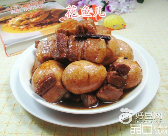 鸡蛋烧五花肉
