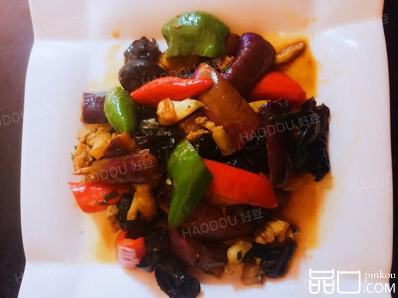 茄子肉丝煲