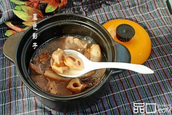砂锅煨藕汤