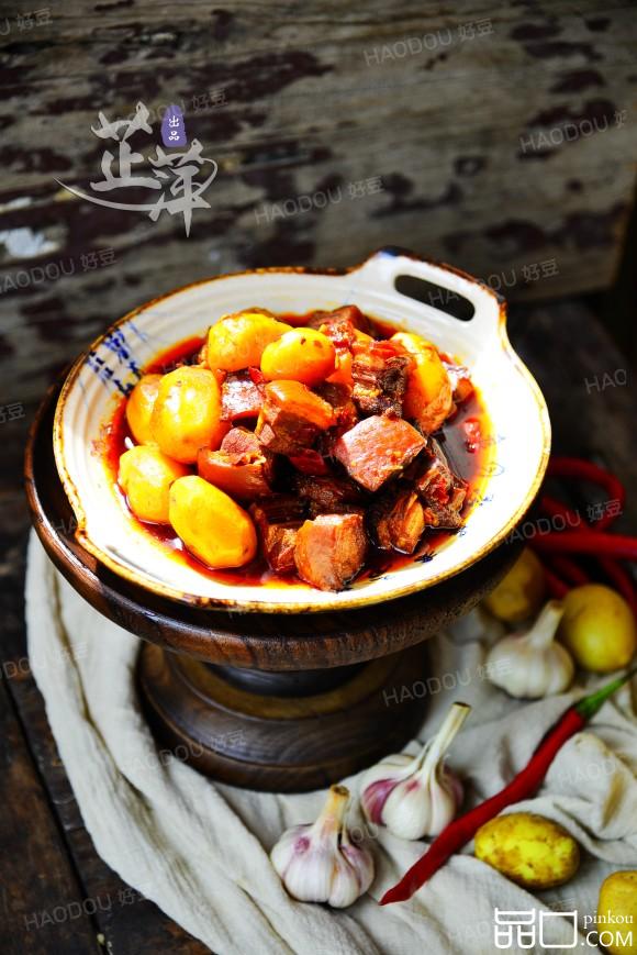 红烧肉炖小土豆