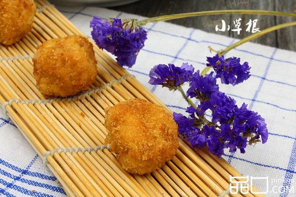 馒头虾泥豆腐丸