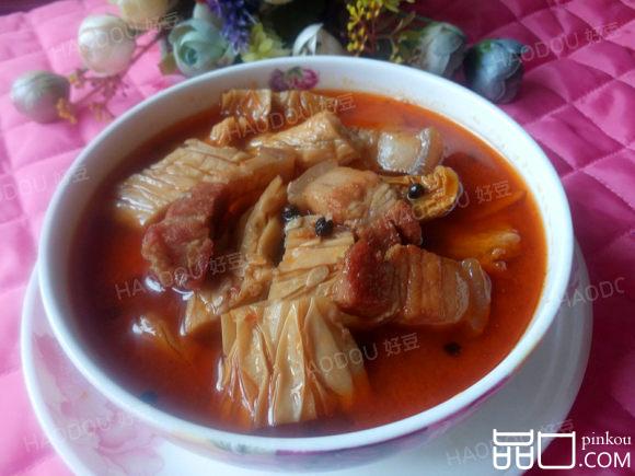 黄瓜干炖五花肉