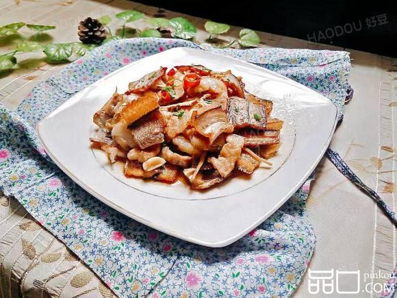 花腩蒸鳗鱼干