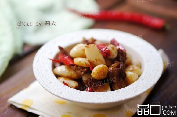 大蒜烧肉