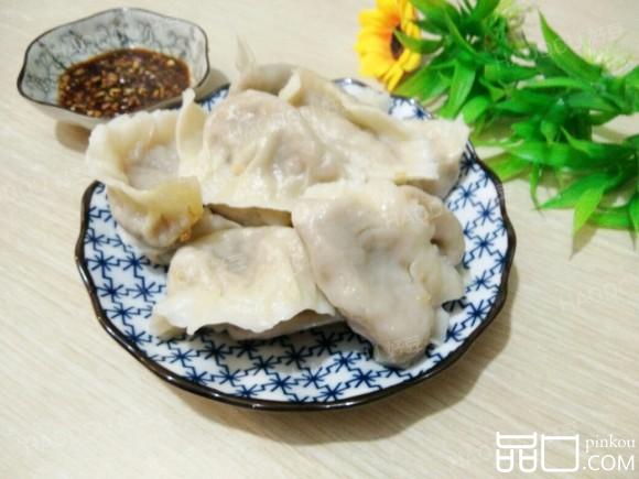 酸菜馅煮饺