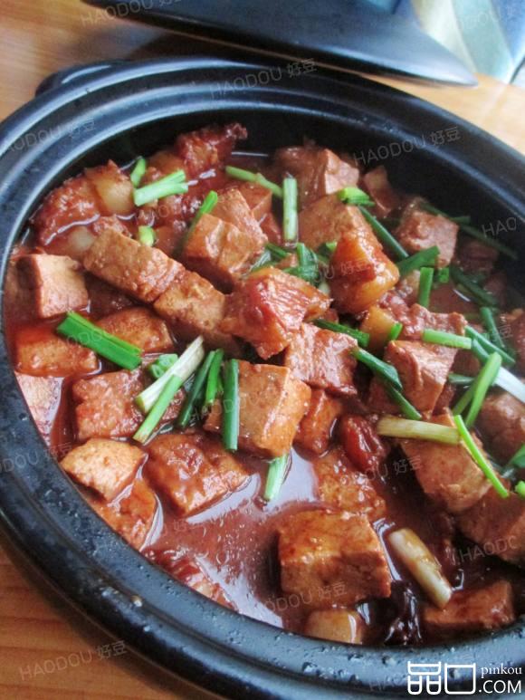 南乳烧五花肉豆腐