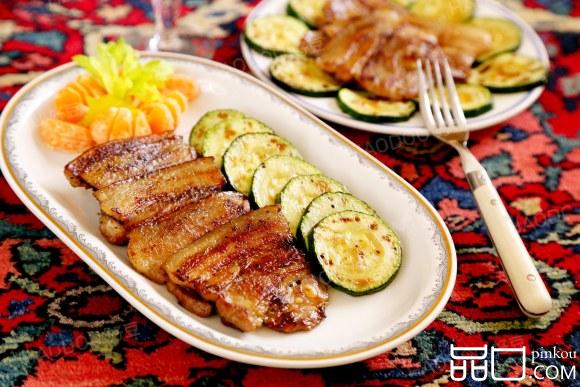 生煎五花肉卷饼