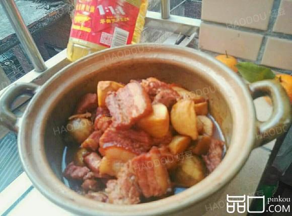 扣肉慈姑煲
