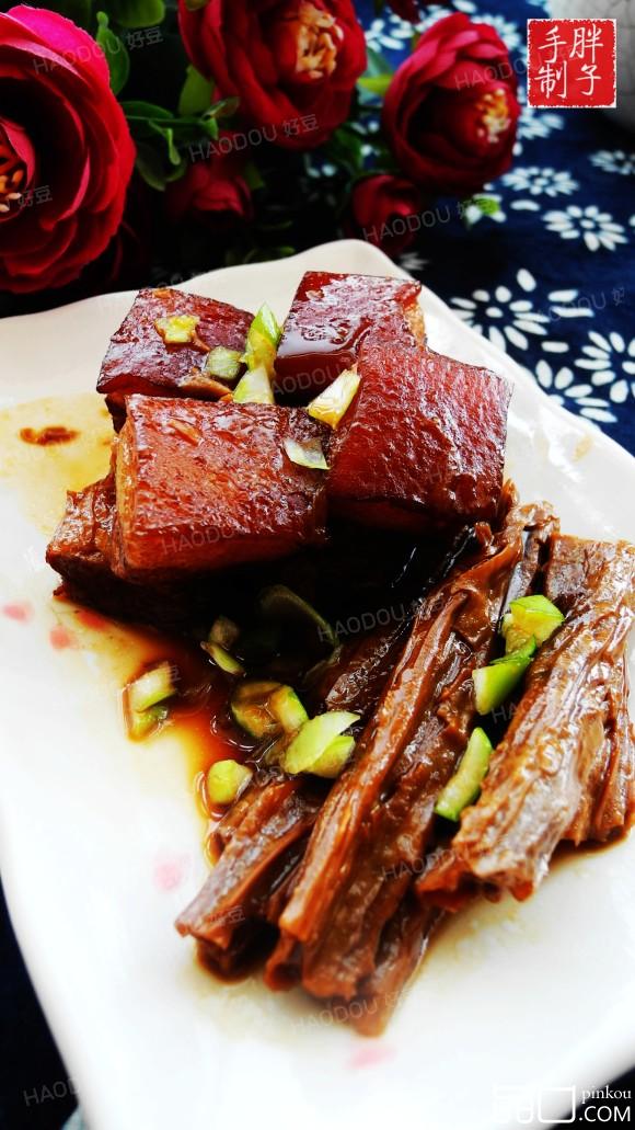 黑腐竹红烧肉
