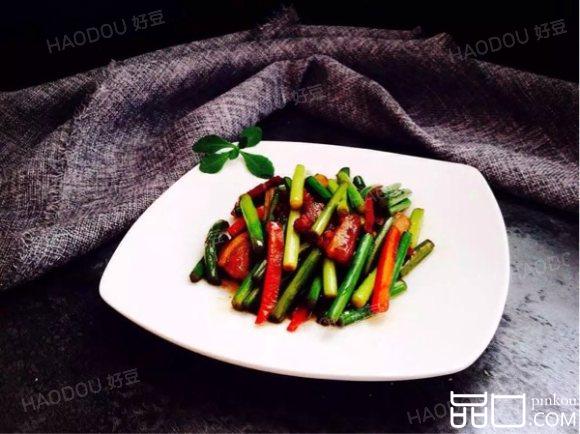 小炒蒜薹