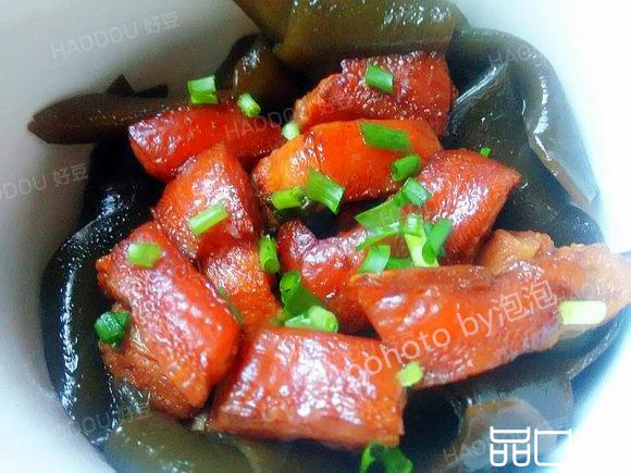 海带结红烧肉