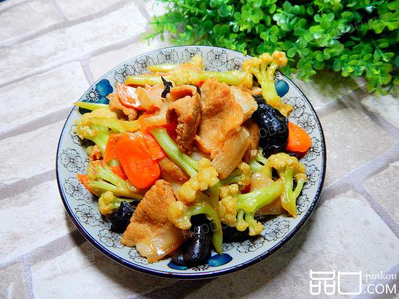花菜炒五花肉