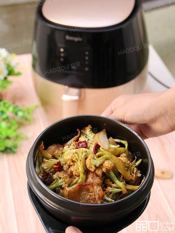 香辣炸花菜
