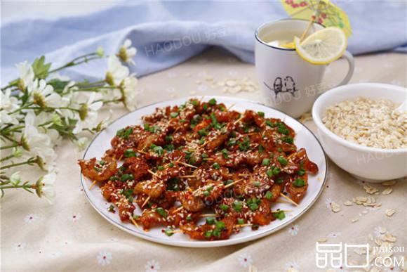 孜然牙签五花肉
