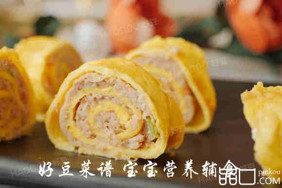 虾仁猪肉蛋卷
