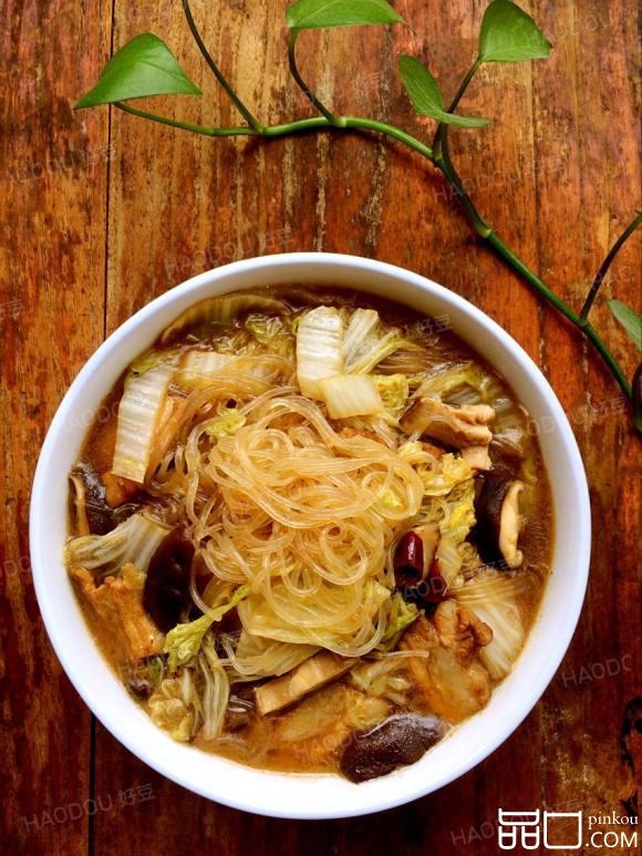 猪肉白菜炖粉条