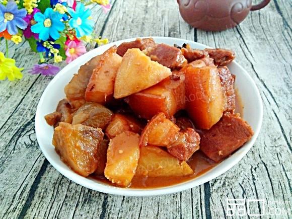 茄子土豆炖肉