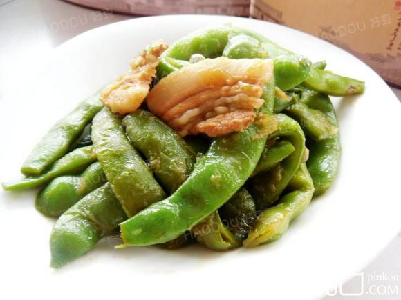 五花肉炖豆角