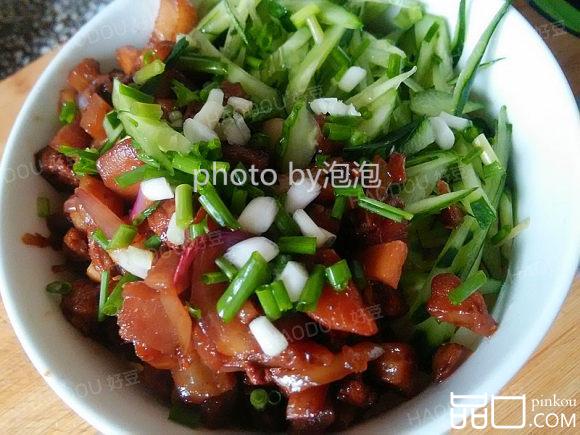 茄丁拌面