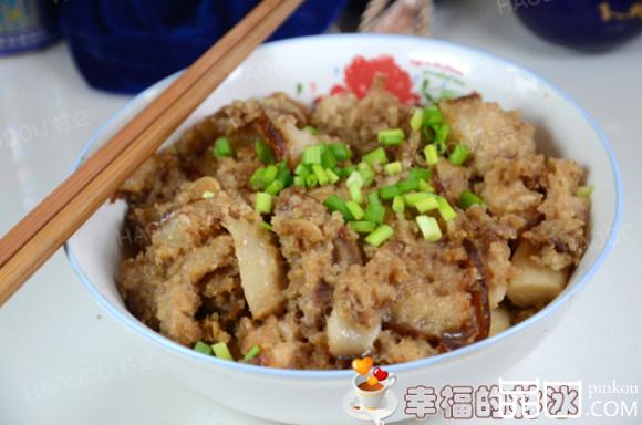 铁棍山药粉蒸肉