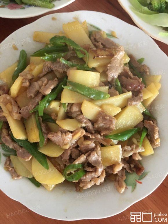 土豆炒肉片#新鲜从这