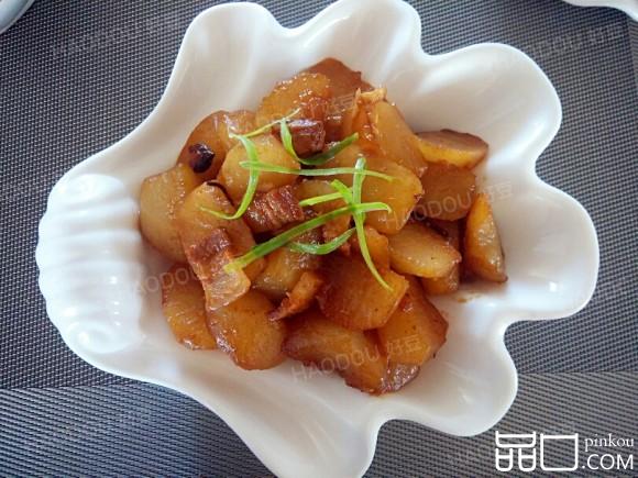 白萝卜烧肉