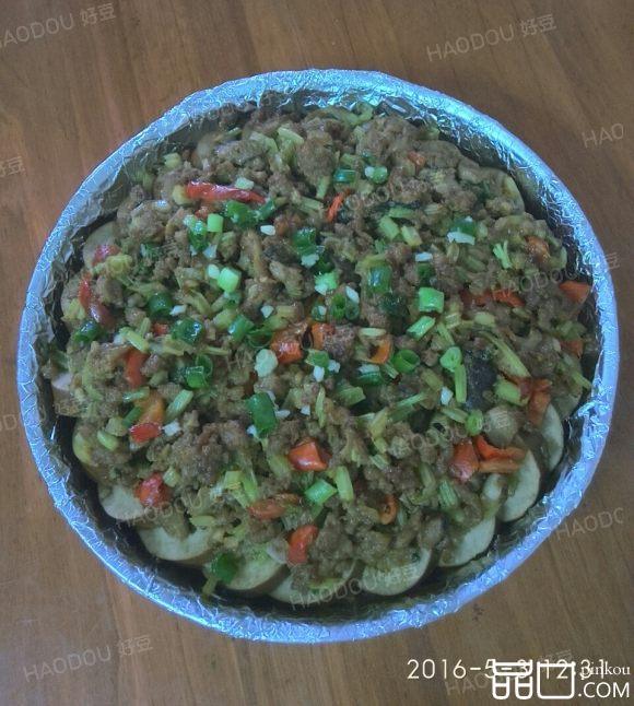 冬菇肉末烤茄子