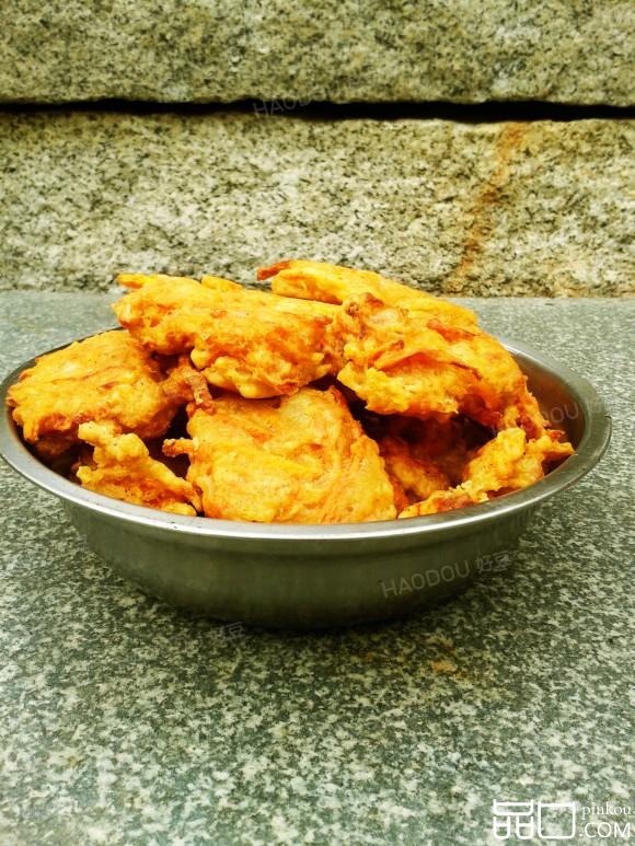 炸菜丸子