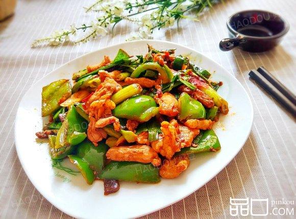 甜酱爆炒肉#多效护理