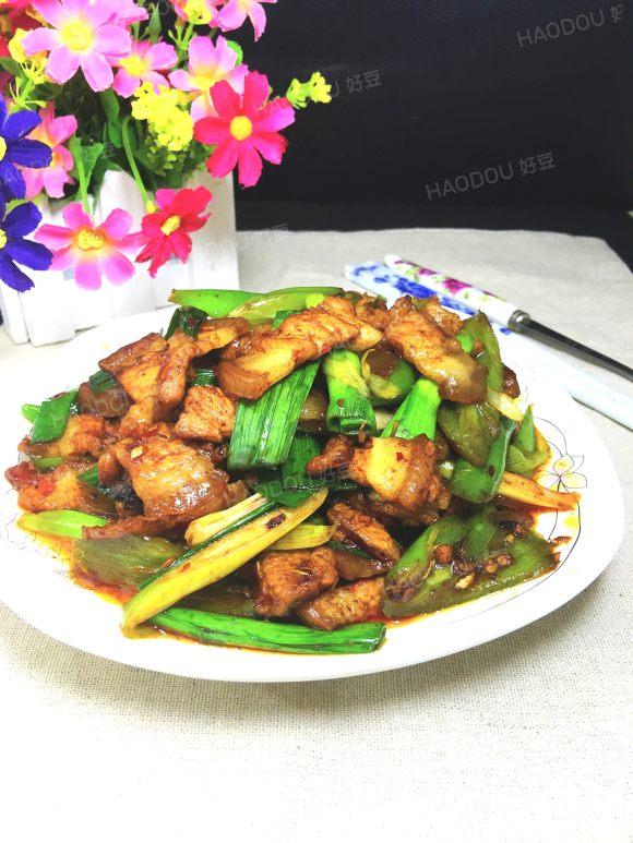 甜酱爆炒五花肉