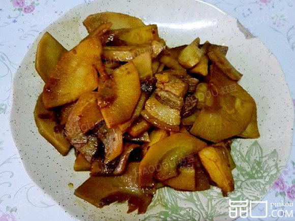 红烧春笋