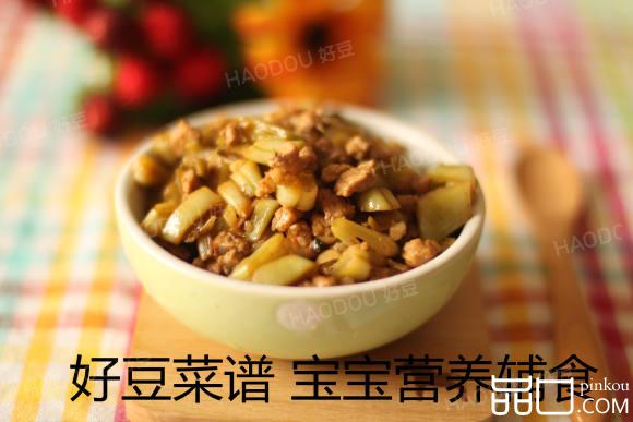 超级下饭的肉末豆角