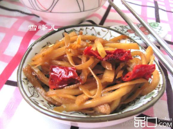 简单的佐粥小咸菜