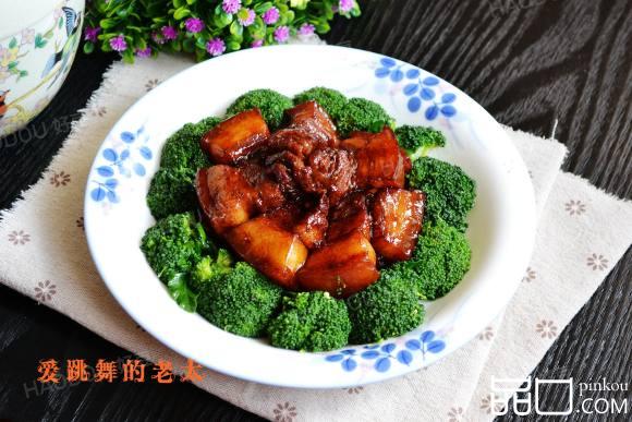 西兰花蚝油五花肉