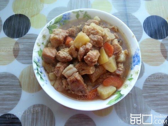 红烧肉面筋