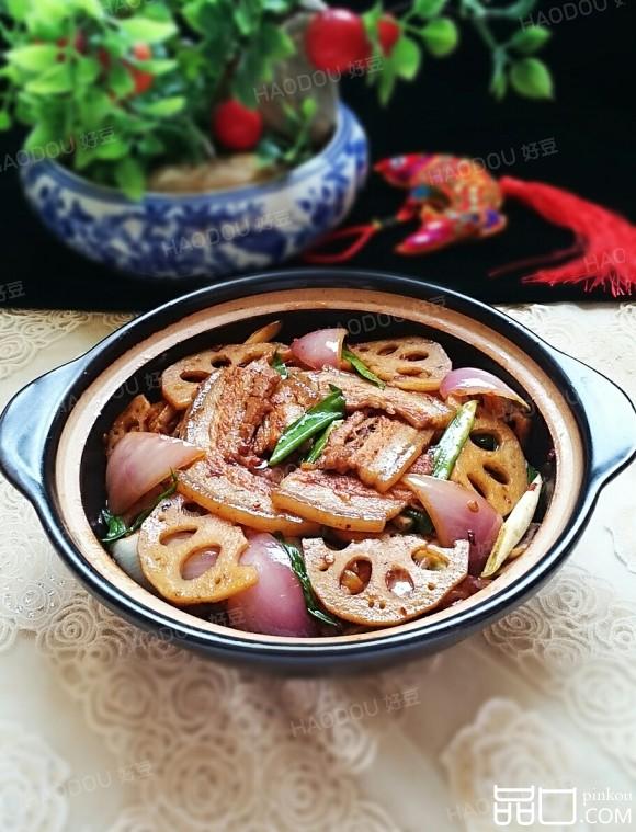 干锅莲藕回锅肉