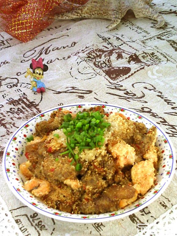 柚皮粉蒸肉