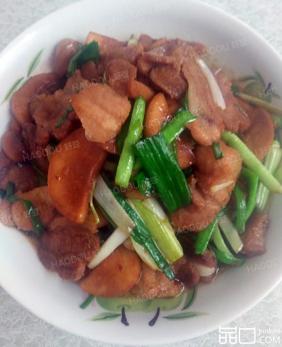 杏鲍菇炒肉片