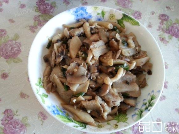 肉炒杂菌