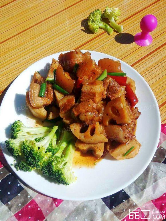 莲藕烧肉