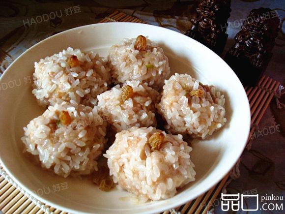 蒸糯米丸子