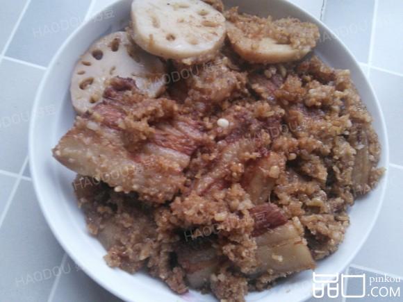 莲藕米粉肉