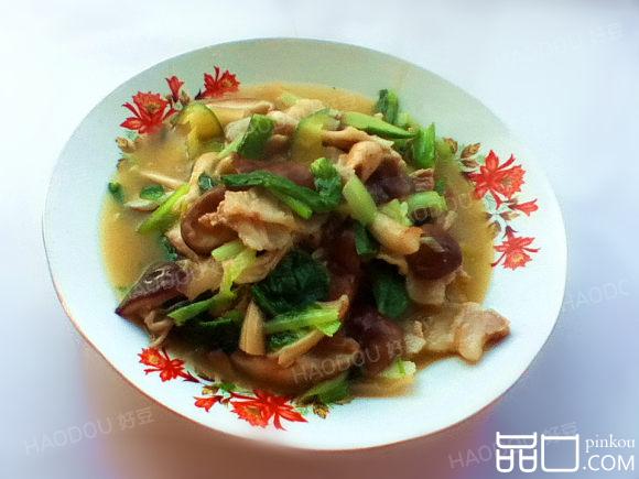 香菇炒黄瓜