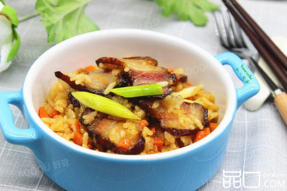 腊肉焖饭