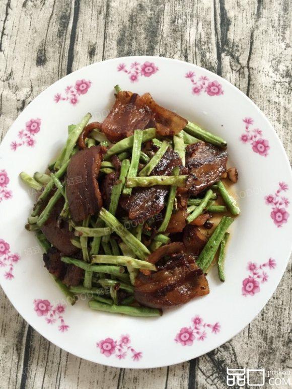 豇豆炒腊肉