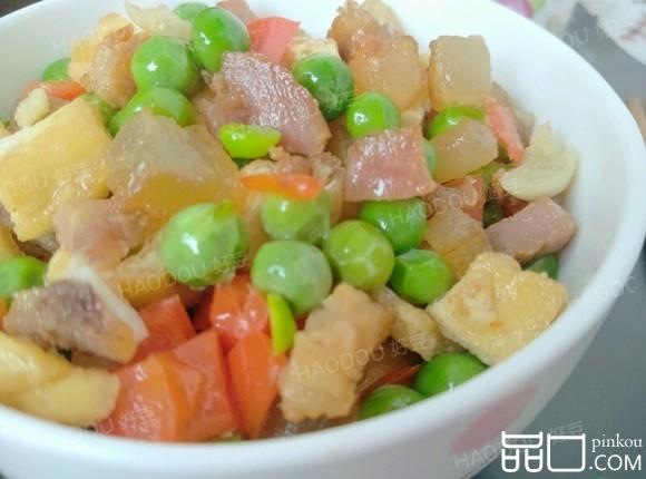 青豆腊肉