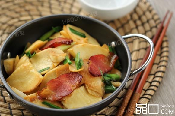 腊肉炒冬笋