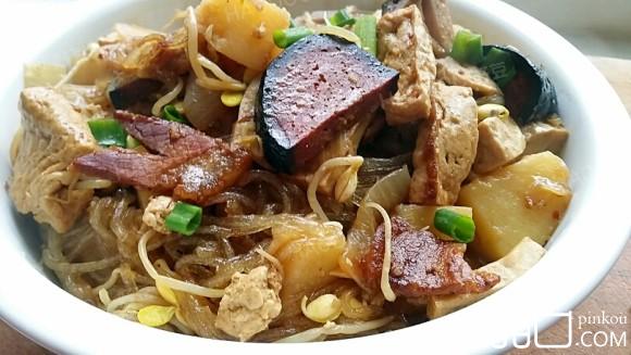 腊肉炖粉条