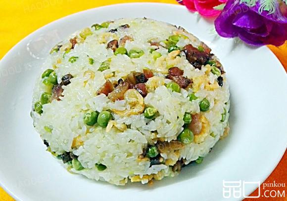 豌豆腊味饭