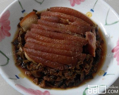 咸菜扣肉